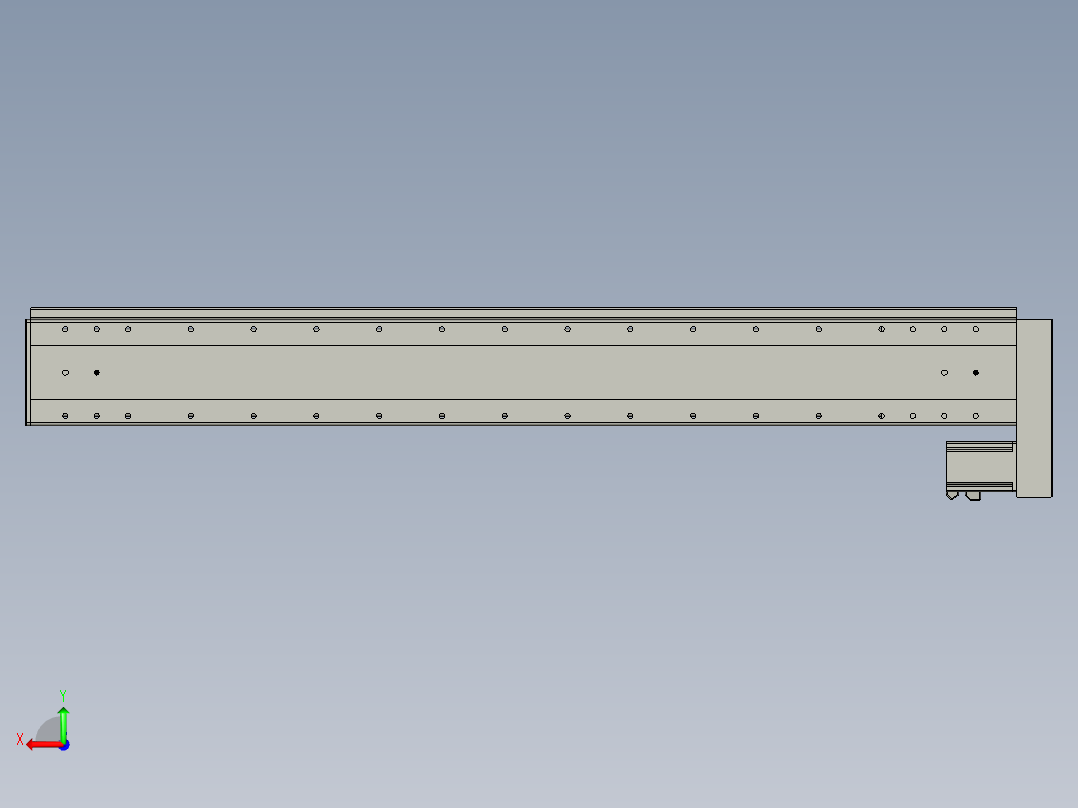 威洛博VF17-S1300-BL后视图
