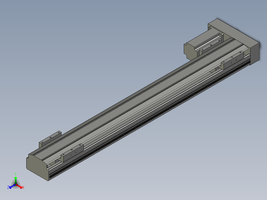 直线模组LHAT10-CA-S700-L-C3设计图纸