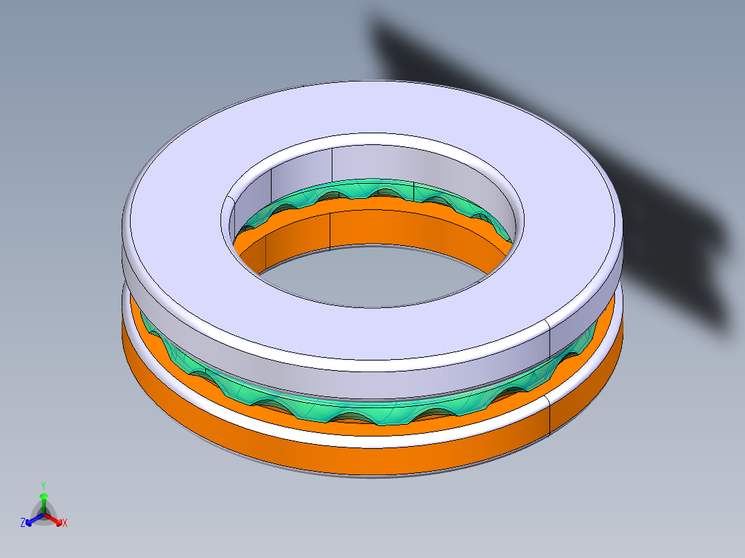 平面推力球轴承51104
