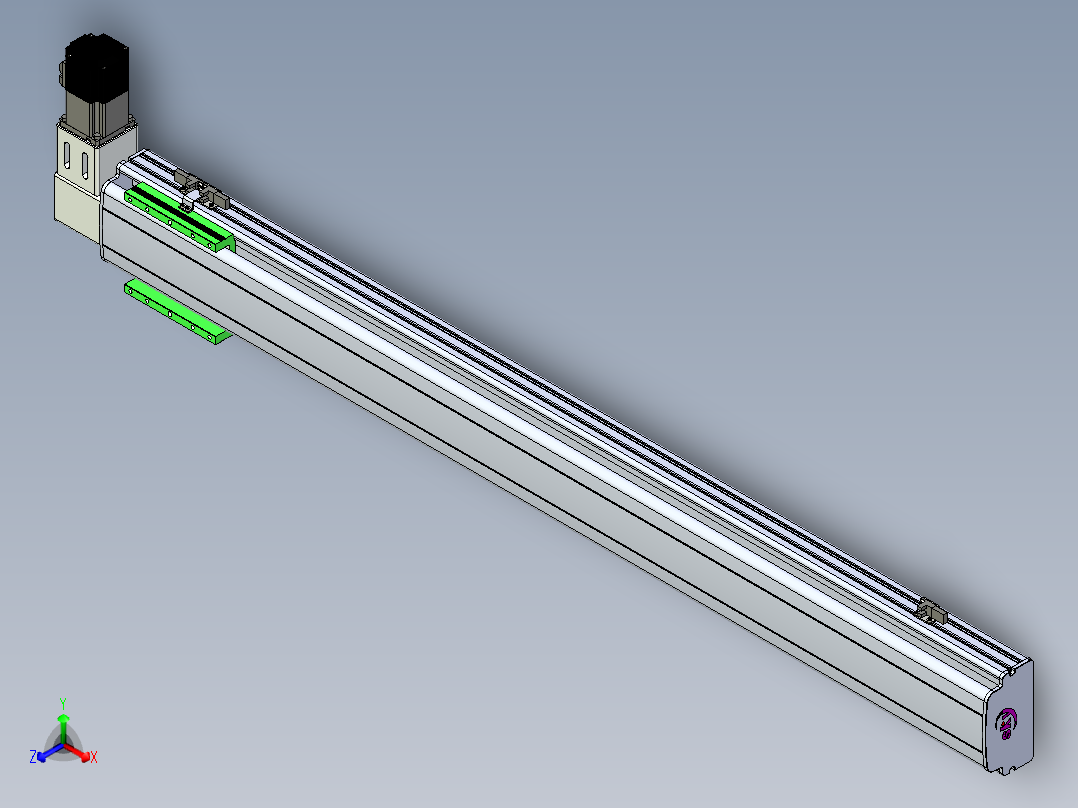 同步带滑台-半封闭B13-L90-S1100-R-P40-D3