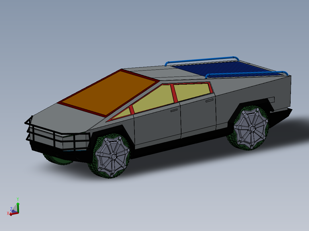 特斯拉Cybertruck改装版
