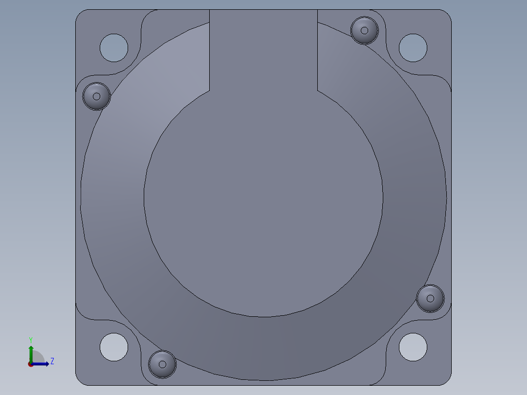 松下伺服左视图