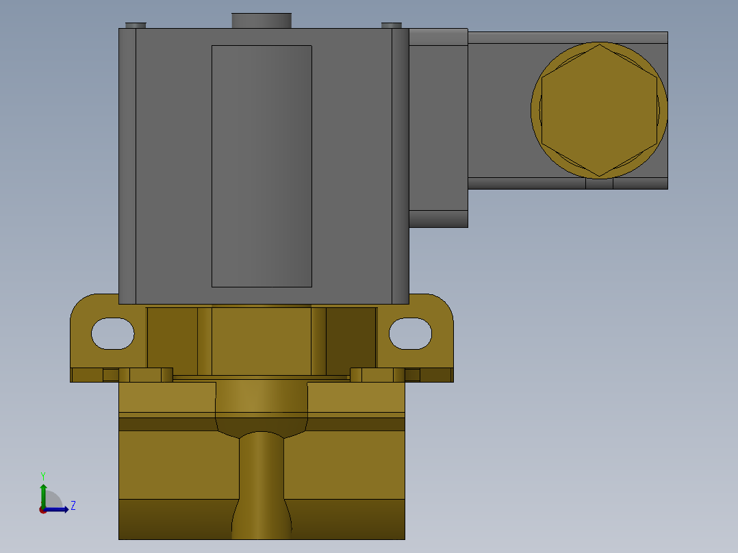 SW电磁阀===317328==5左视图