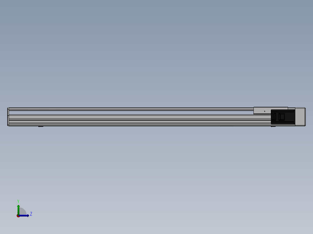 精密模组MY140-T10-950L-BR-P40B-C4-C左视图