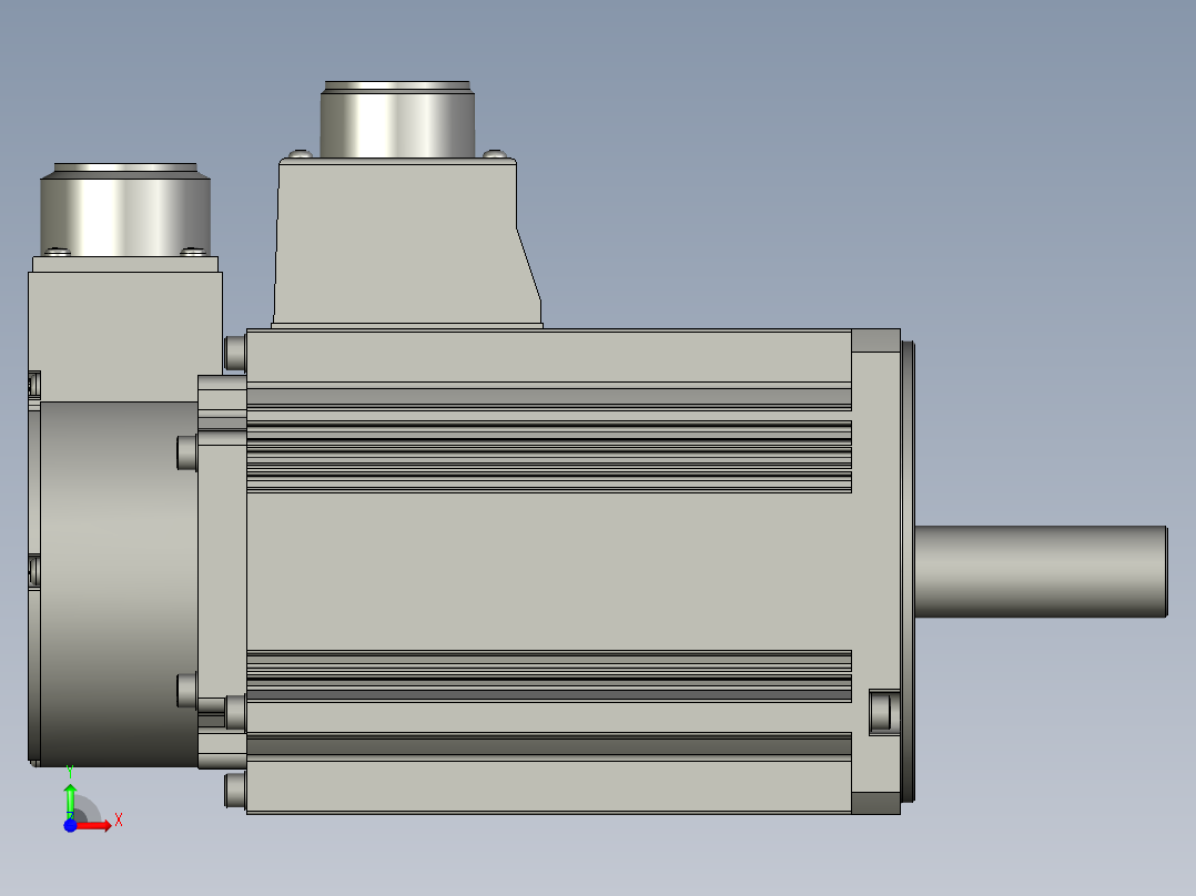 2000W MSME伺服马达前视图