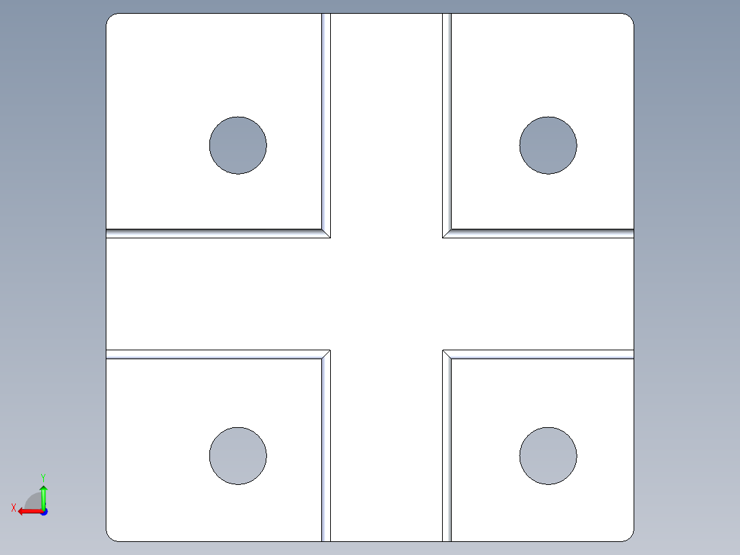 型材-KJN 120X120 BASE PLATE 3842527553后视图