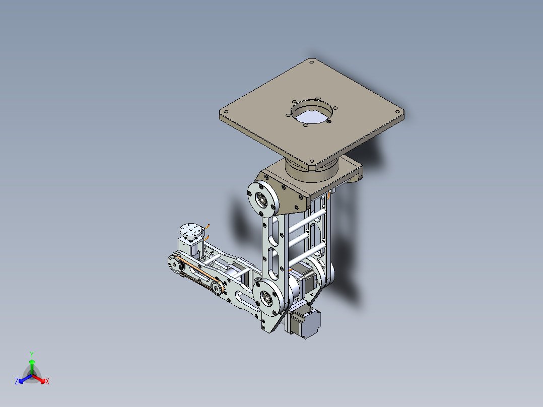 6轴<span style='color: red'>机械手</span>三维模型