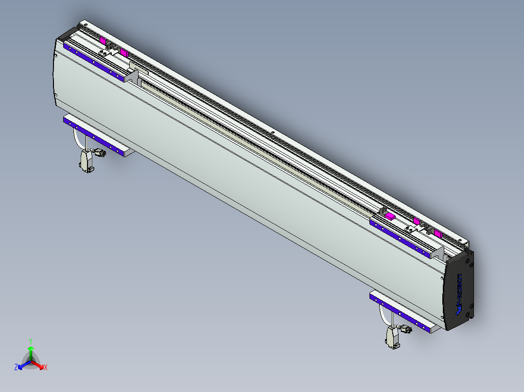 威洛博VL系列3d模型模组2VL17E2Y-S700