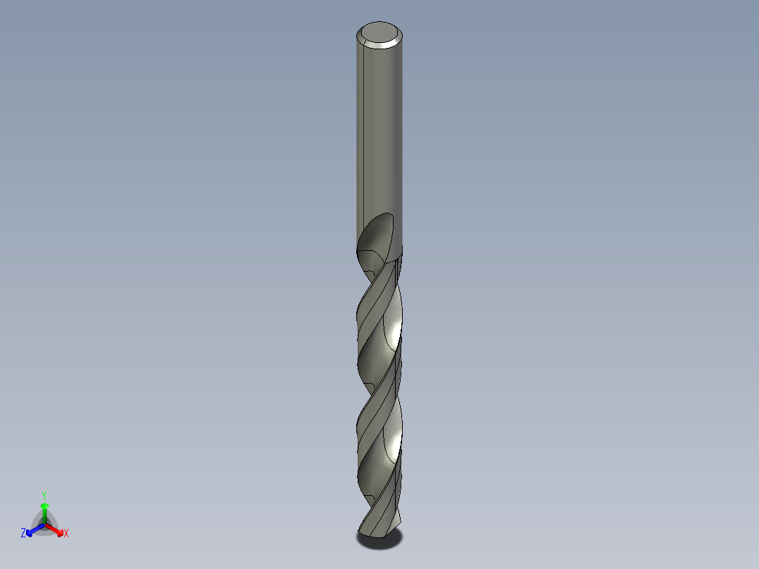 电钻 钻头1 (74)正等轴测图