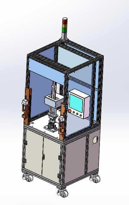 压装衬套压装机（sw20可编辑+工程图）