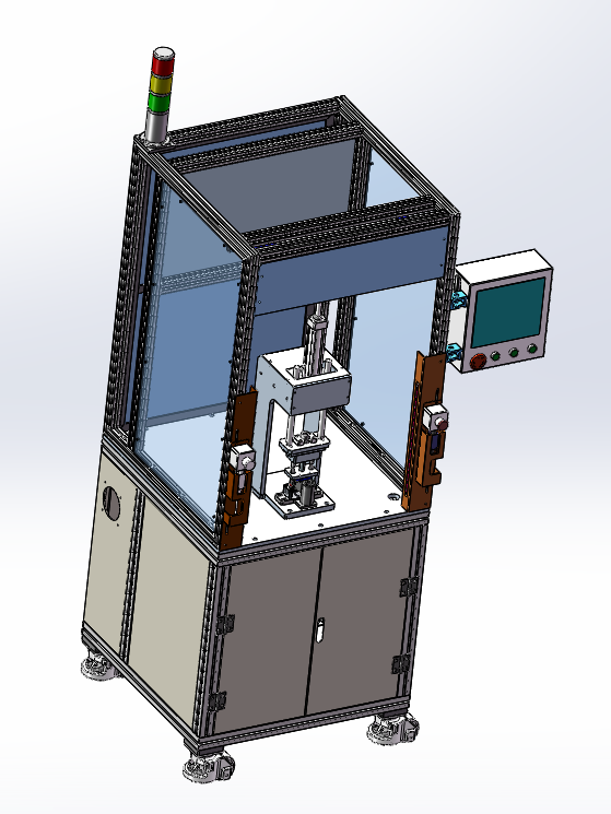 压装衬套压装机（sw20可编辑+工程图）