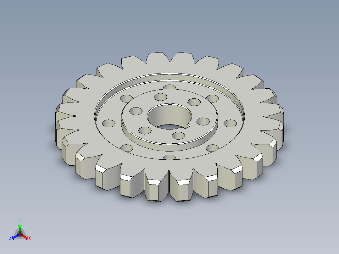 用描点法画的<span style='color: red'>渐开线</span><span style='color: red'>齿轮</span>