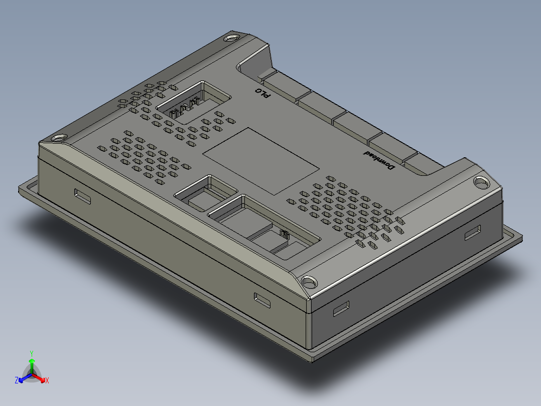 TG765S-ET正等轴测图