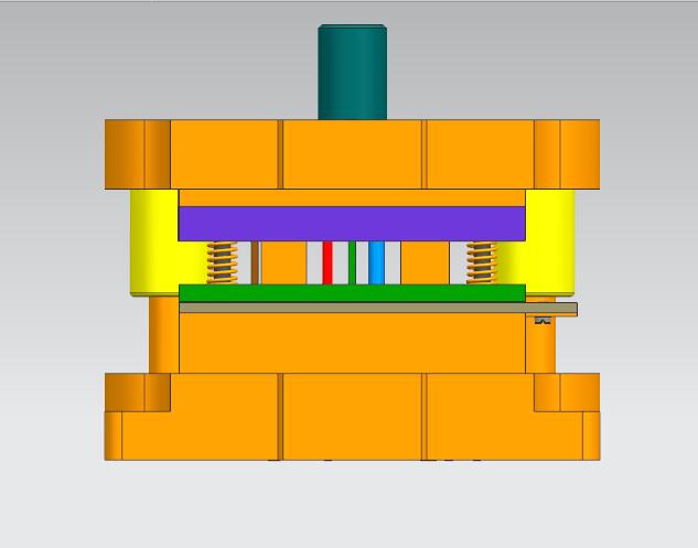 调节夹级进模（CAD图+UG三维）