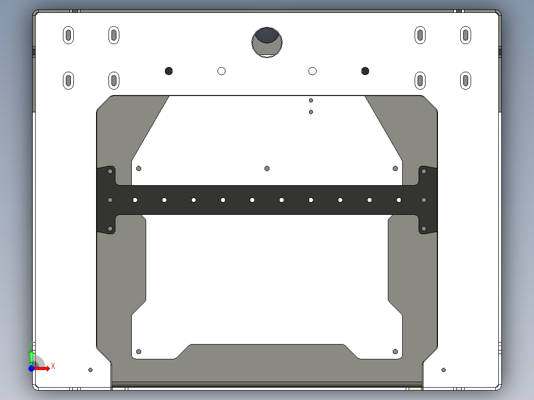 这是 VS3D mini 160 3d打印机前视图