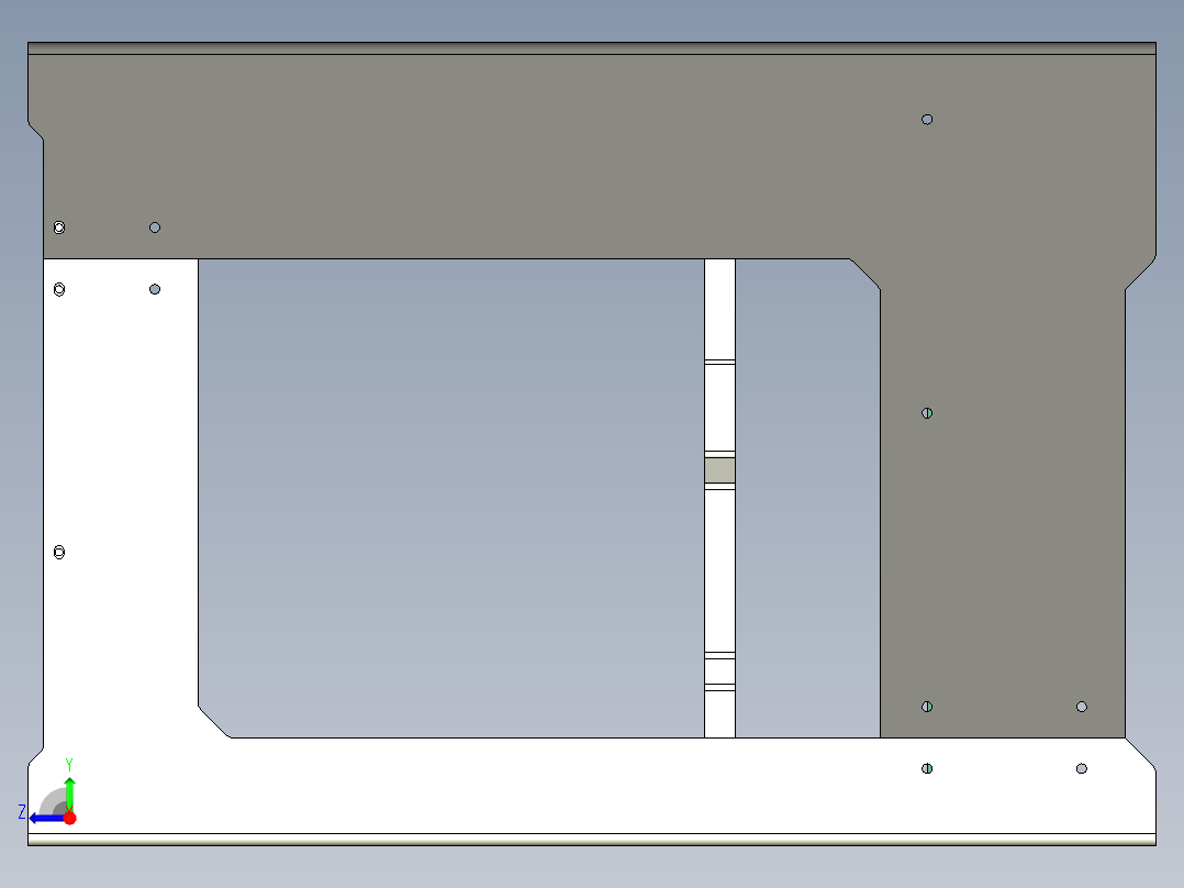这是 VS3D mini 160 3d打印机右视图