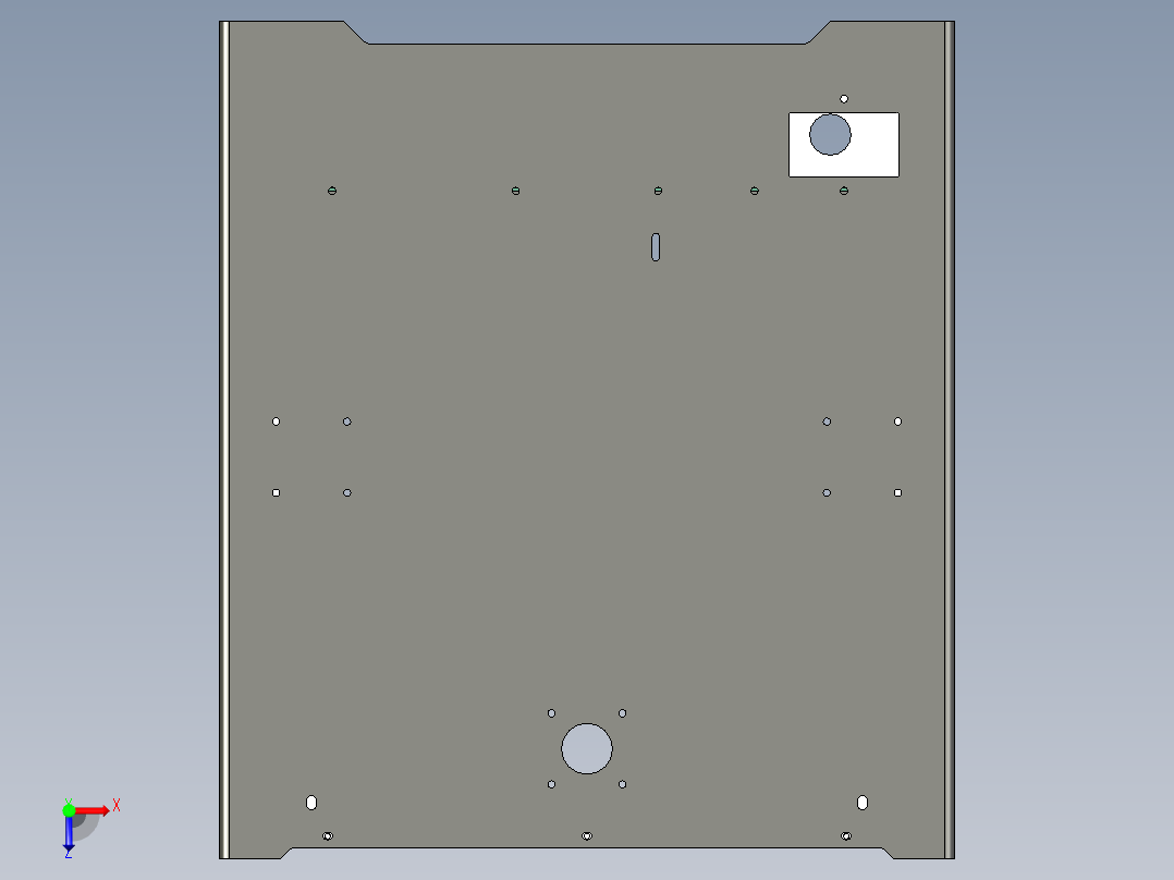 这是 VS3D mini 160 3d打印机俯视图