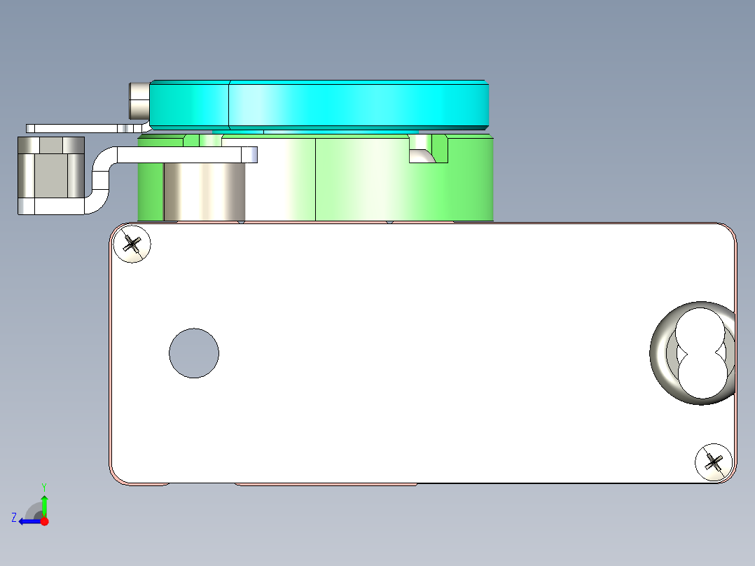 威洛博LNR电动转台LNR10-H-K-S-N-3右视图