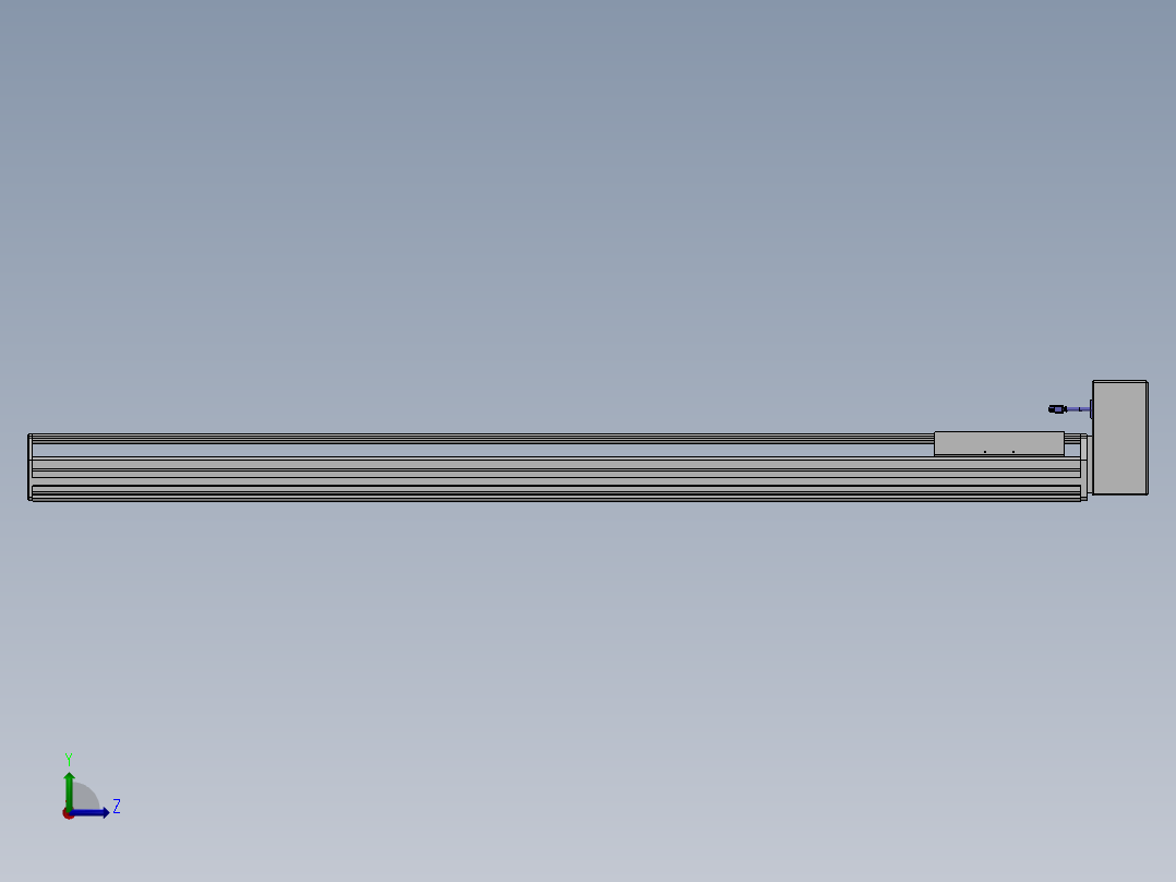 精密模组MT220-L150-1500-LU-M75-C4左视图