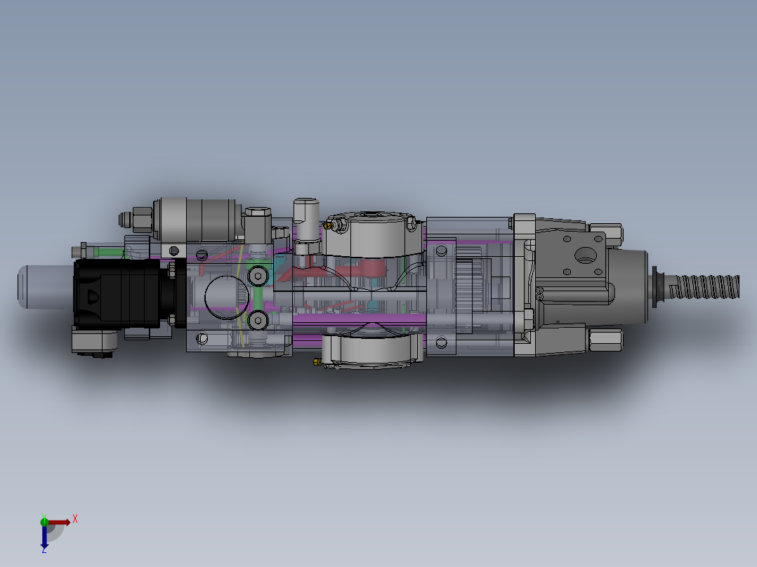 阿特拉斯1638凿岩机模型673496俯视图