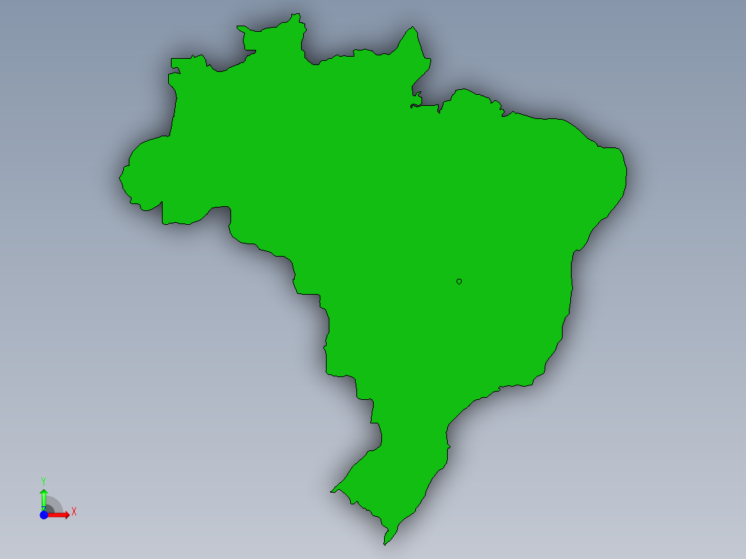 南美-所有国家收藏前视图