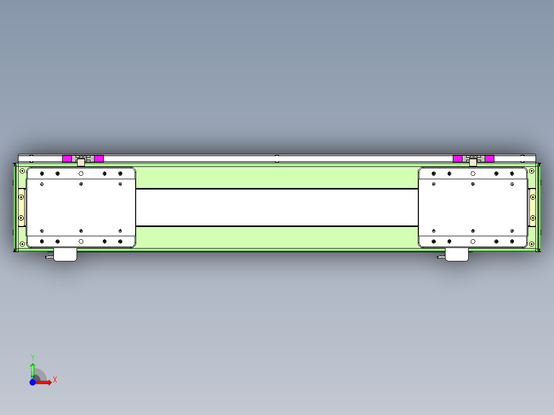 威洛博LC系列3d模型模组2LC17E2Y-S500前视图