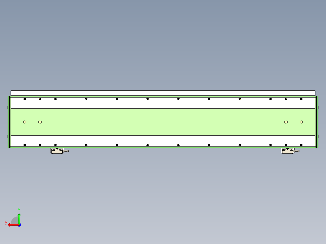 威洛博LC系列3d模型模组2LC17E2Y-S500后视图