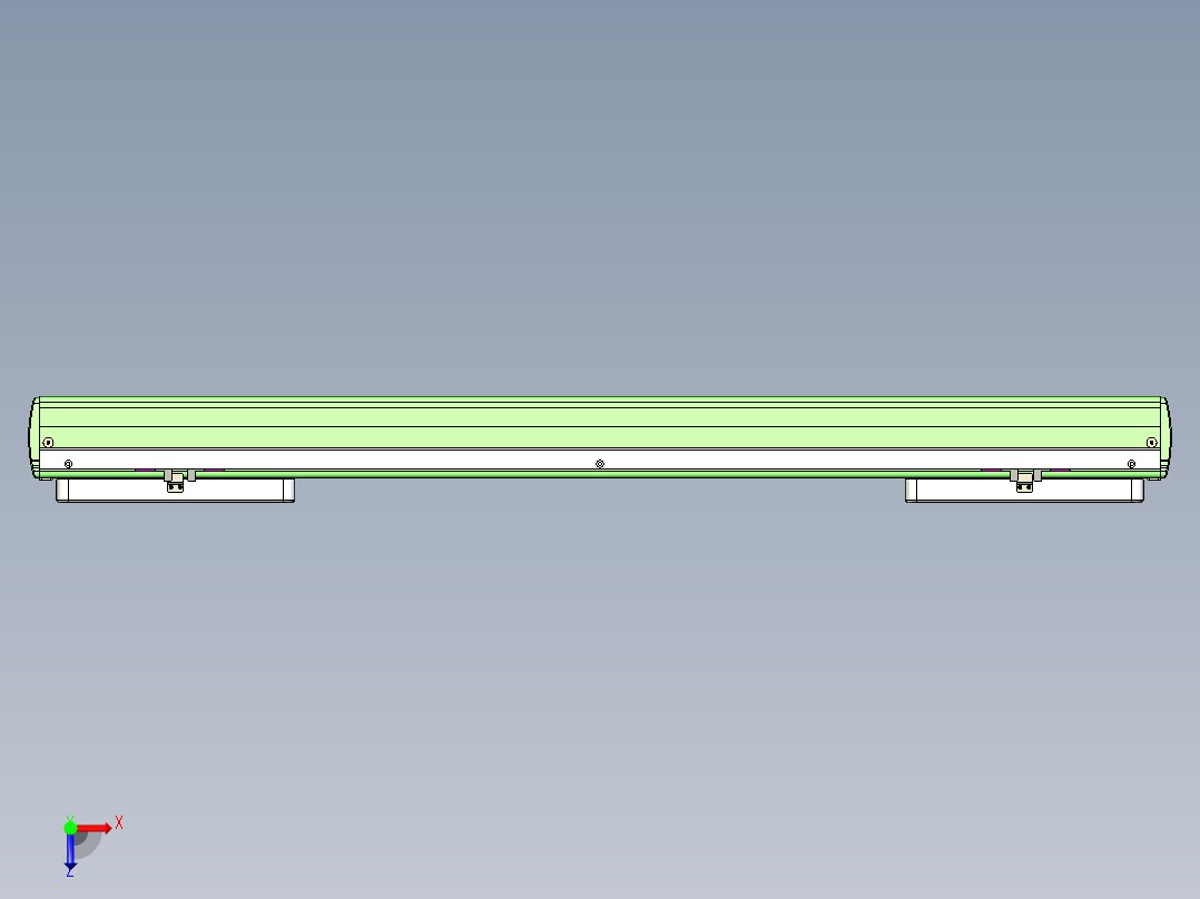 威洛博LC系列3d模型模组2LC17E2Y-S500俯视图
