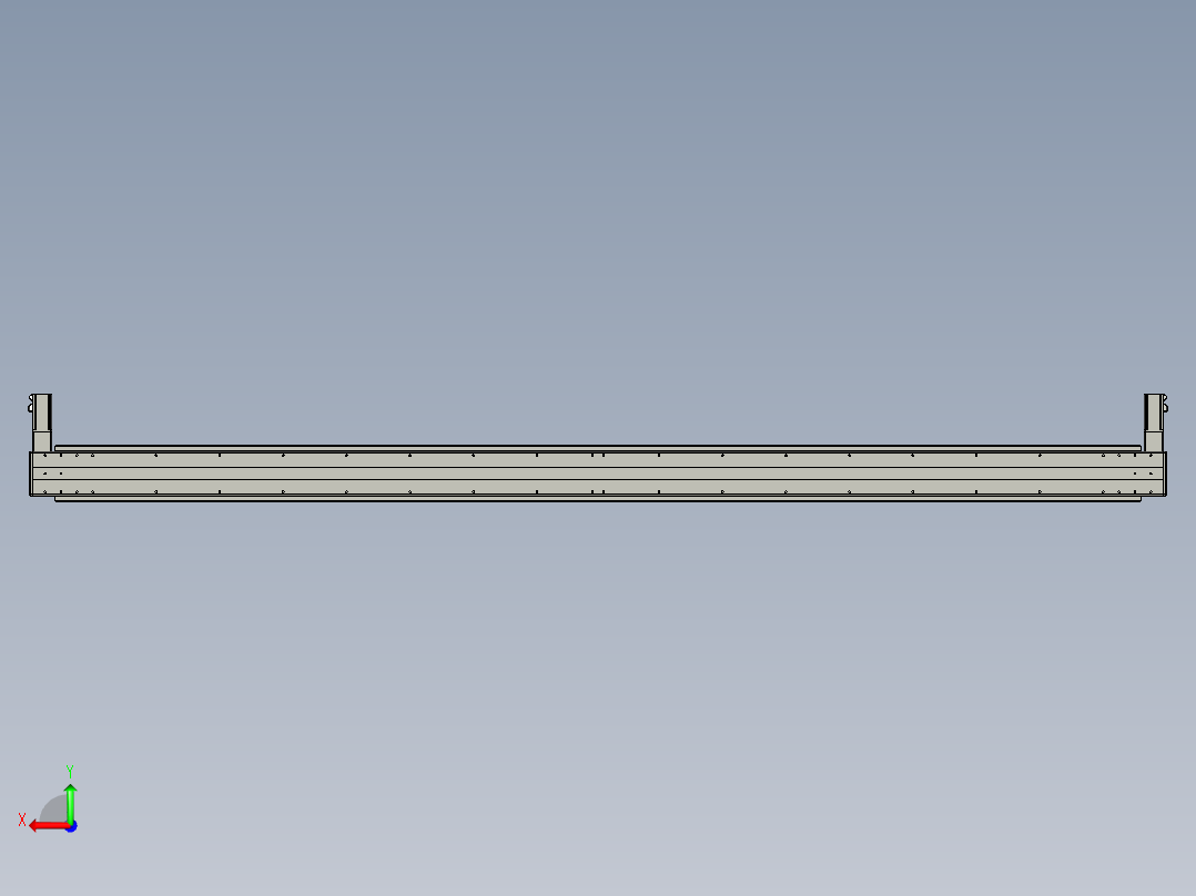 威洛博双电机滑台-VBF14S2-L100-S3000-BLR-P40-C6后视图