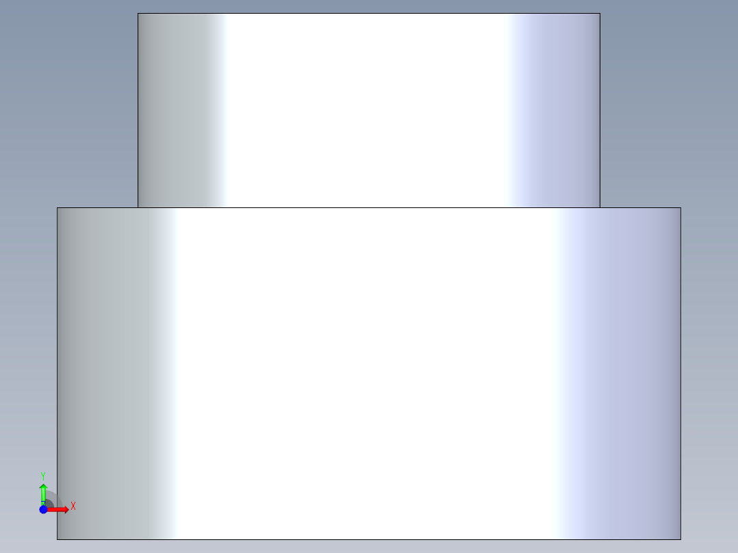 CPVC管件13-Sch80_ReducerCoupling_FPTxFPT_9830-211_1.5in x 1in前视图