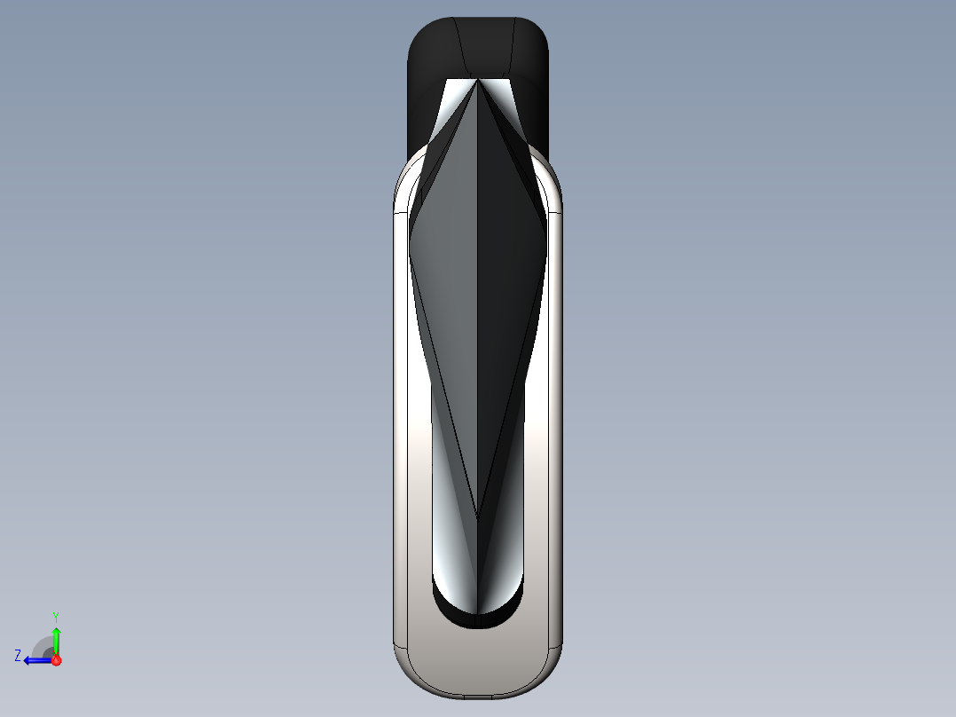 UC3016刀具模型右视图