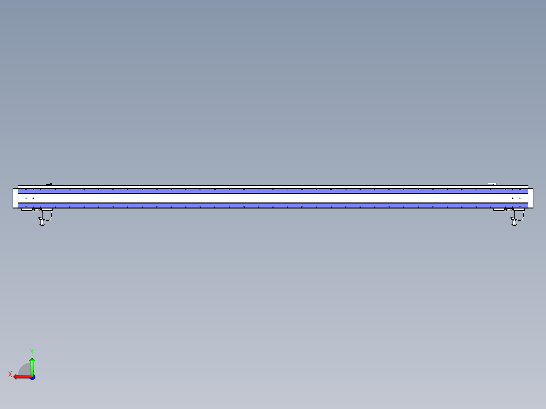 威洛博VL系列直线电机模组-2VL14S3-S3000后视图