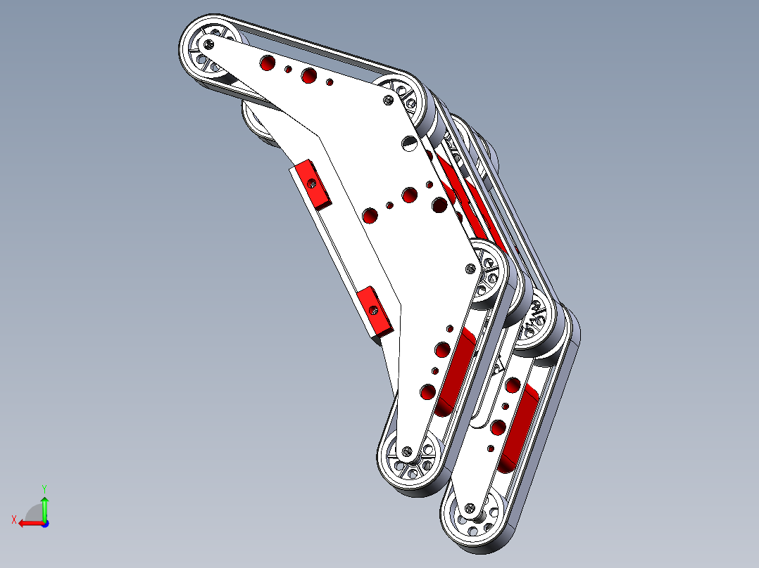 track-robot后视图