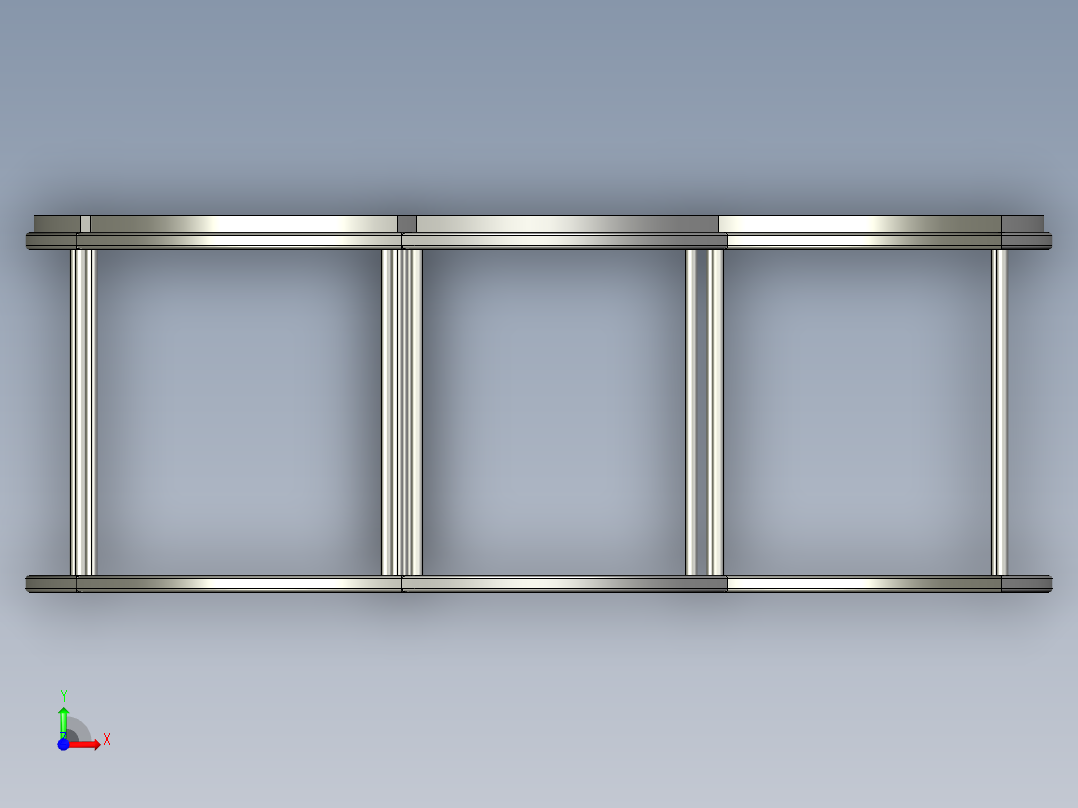 拼装茶几桌子前视图