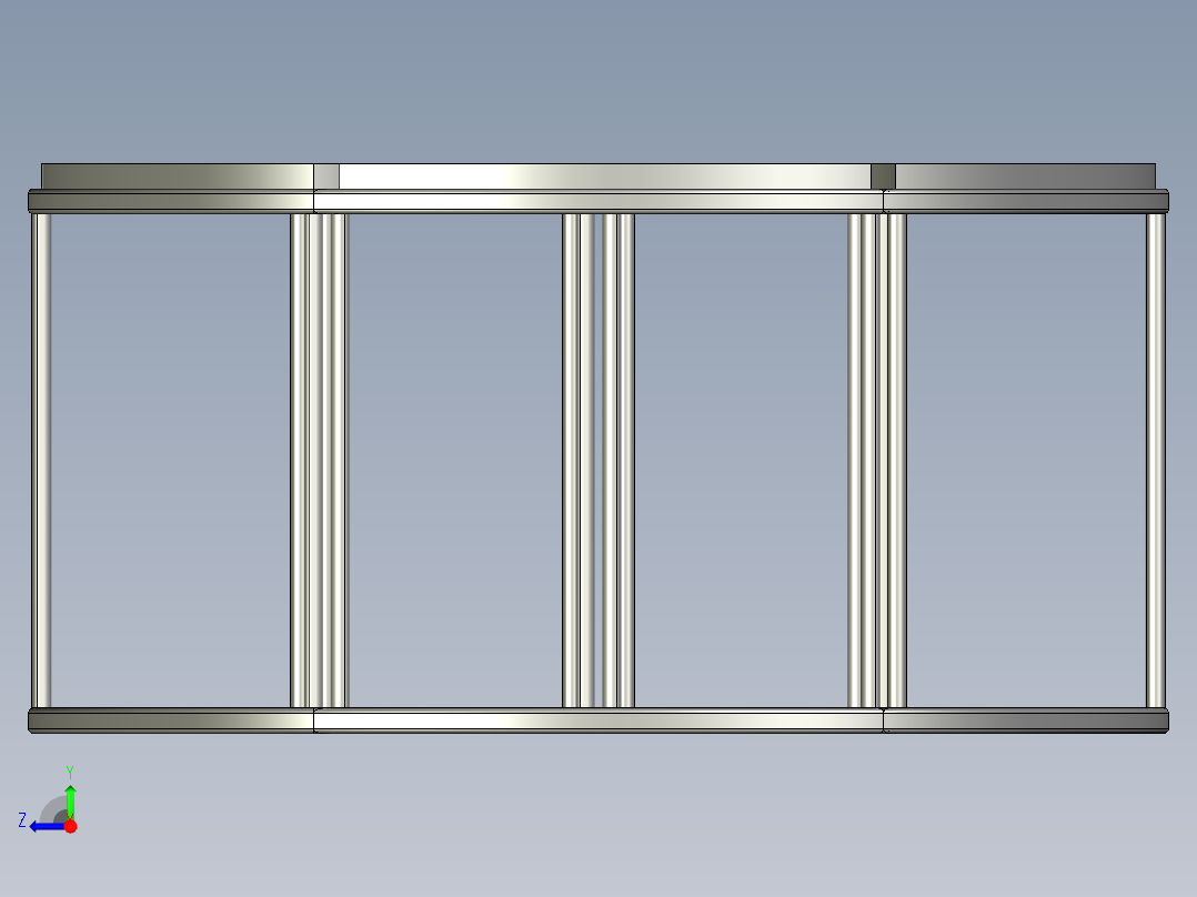 拼装茶几桌子右视图