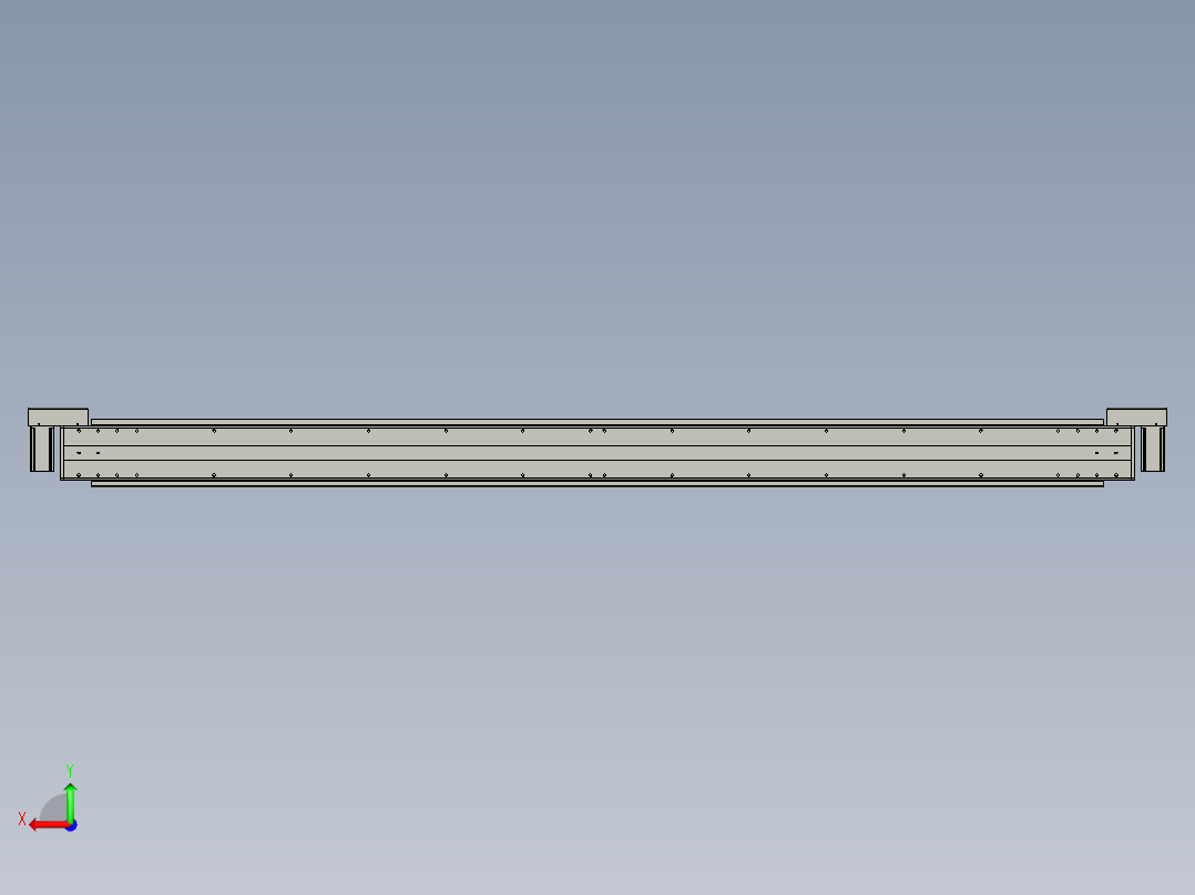 威洛博双电机滑台-VBF14S2-L50-S2200-BLR-P40-C6后视图