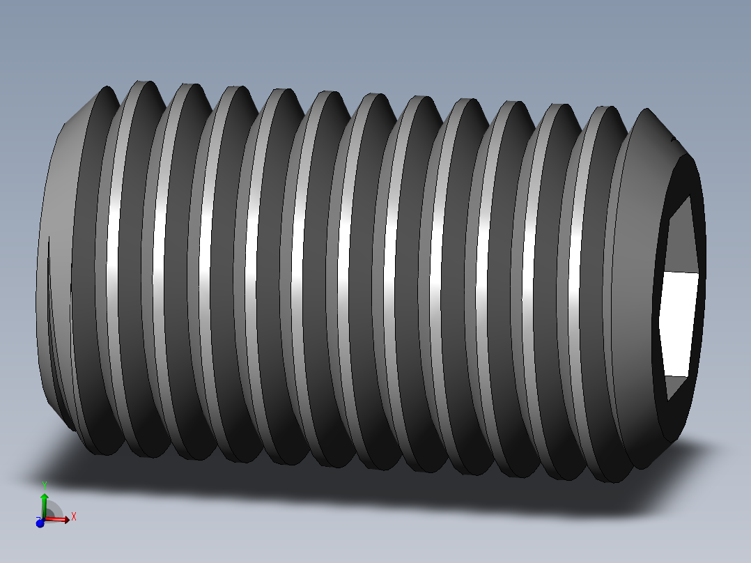 DIN 913-ISO 4026 固定螺钉-M24 L=40.SLDPRT