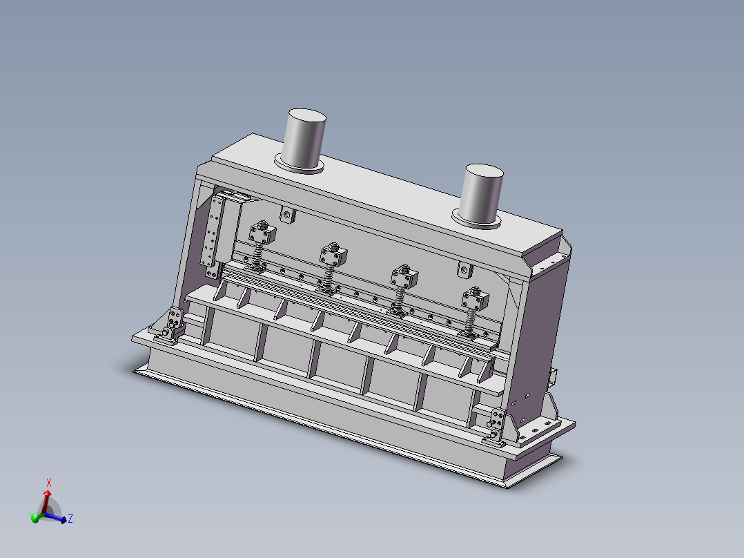 双杠液压剪板机剪板装置设计含三维CAD说明书1261945