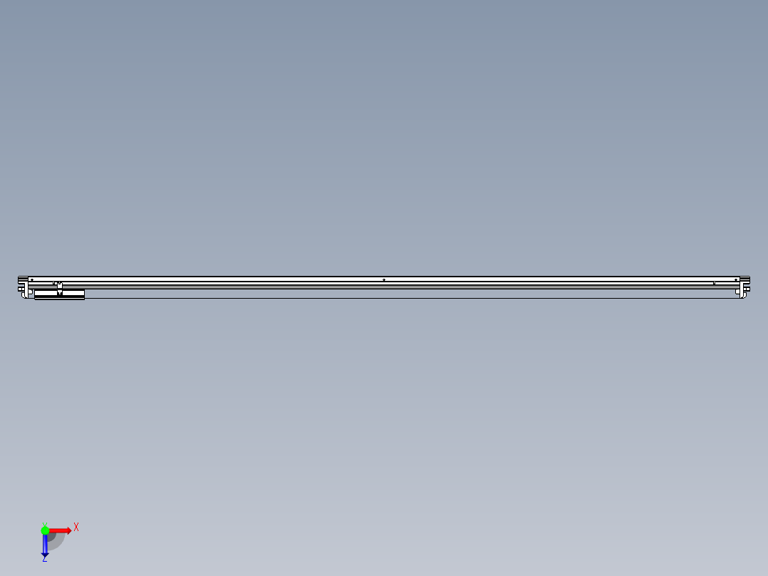 威洛博VL系列3d模型模组VL14S2Y-S2350俯视图