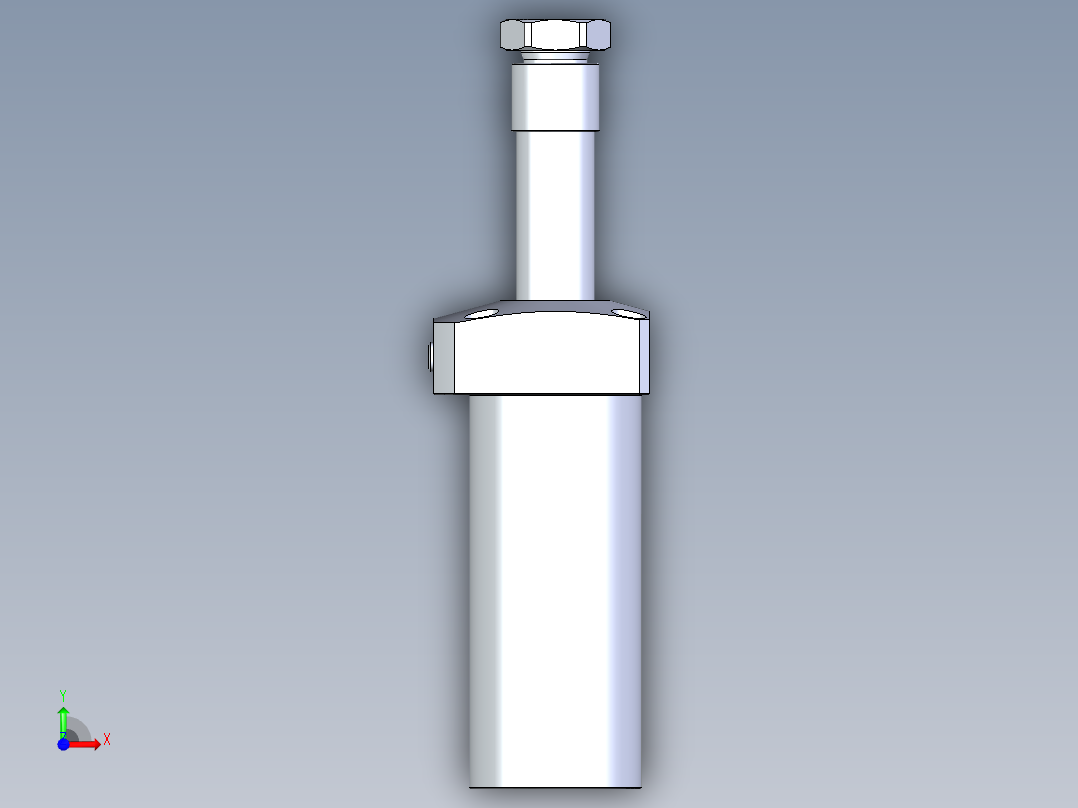 KOSMEKLHA0550-GL-Q40多系列多零件图纸模型前视图