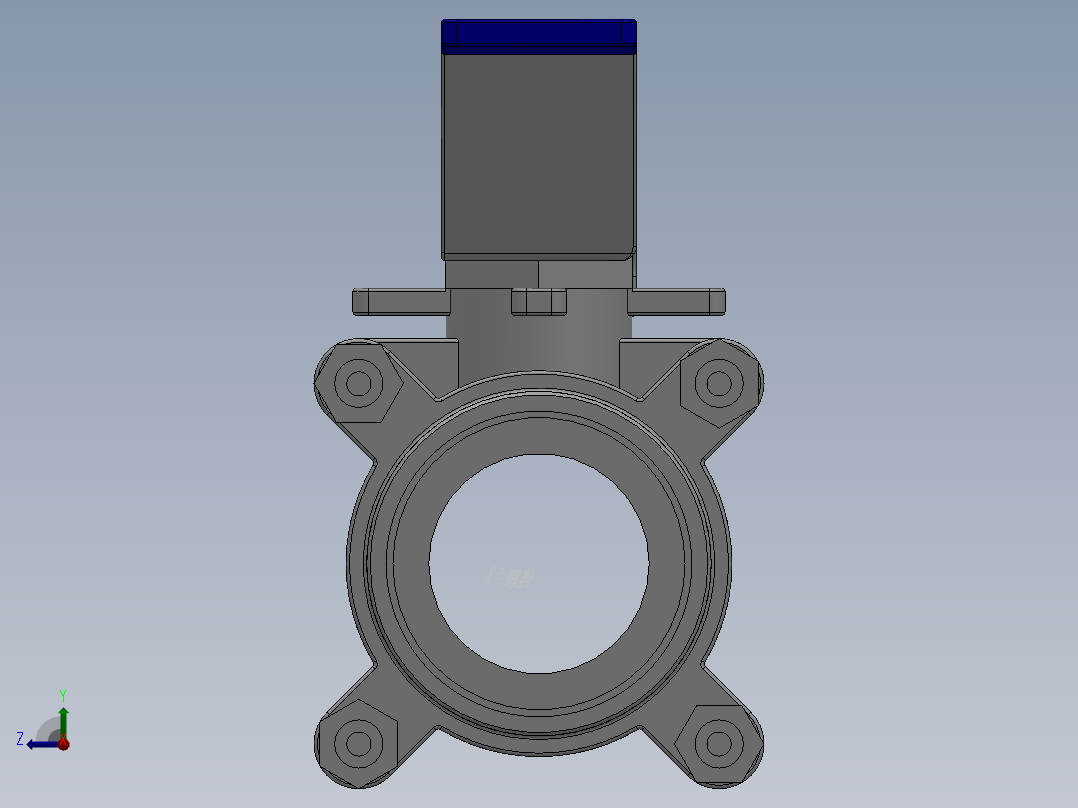 三片式内螺纹球阀-316 DN15-DN80右视图