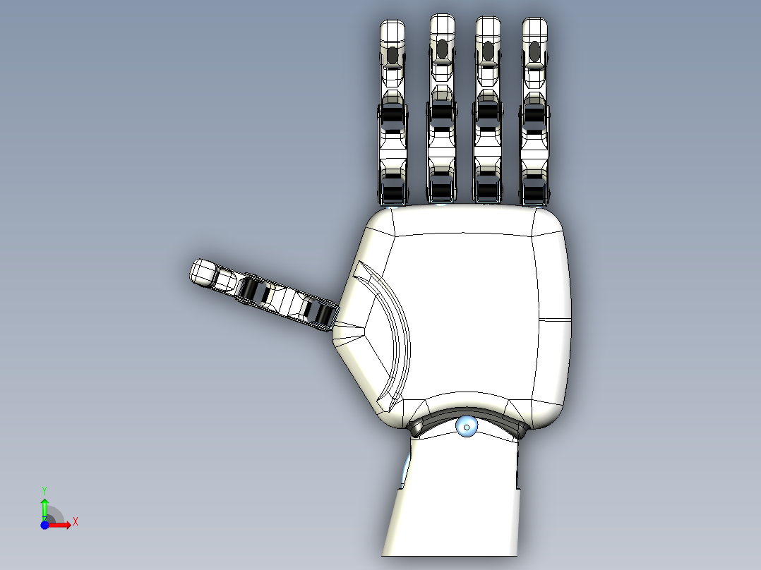 仿生机械手 (31)前视图