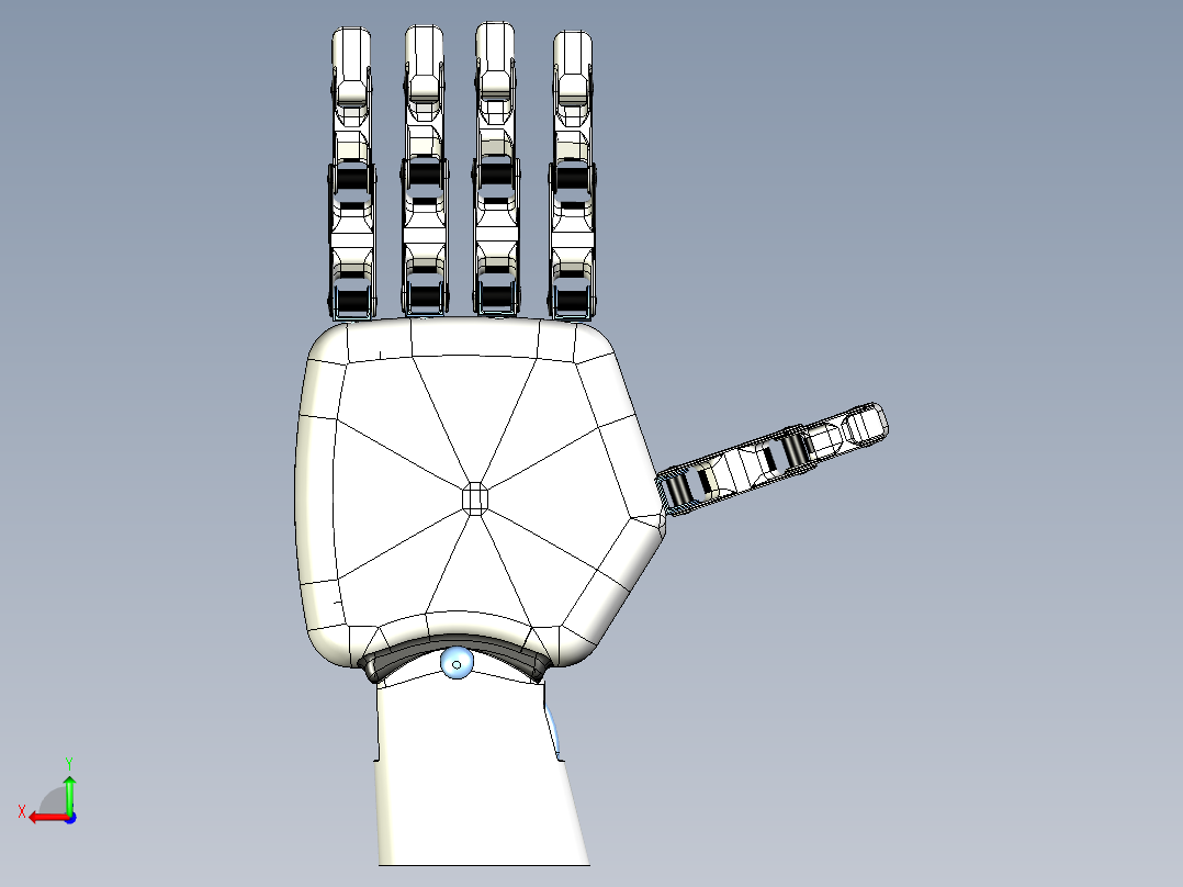 仿生机械手 (31)后视图