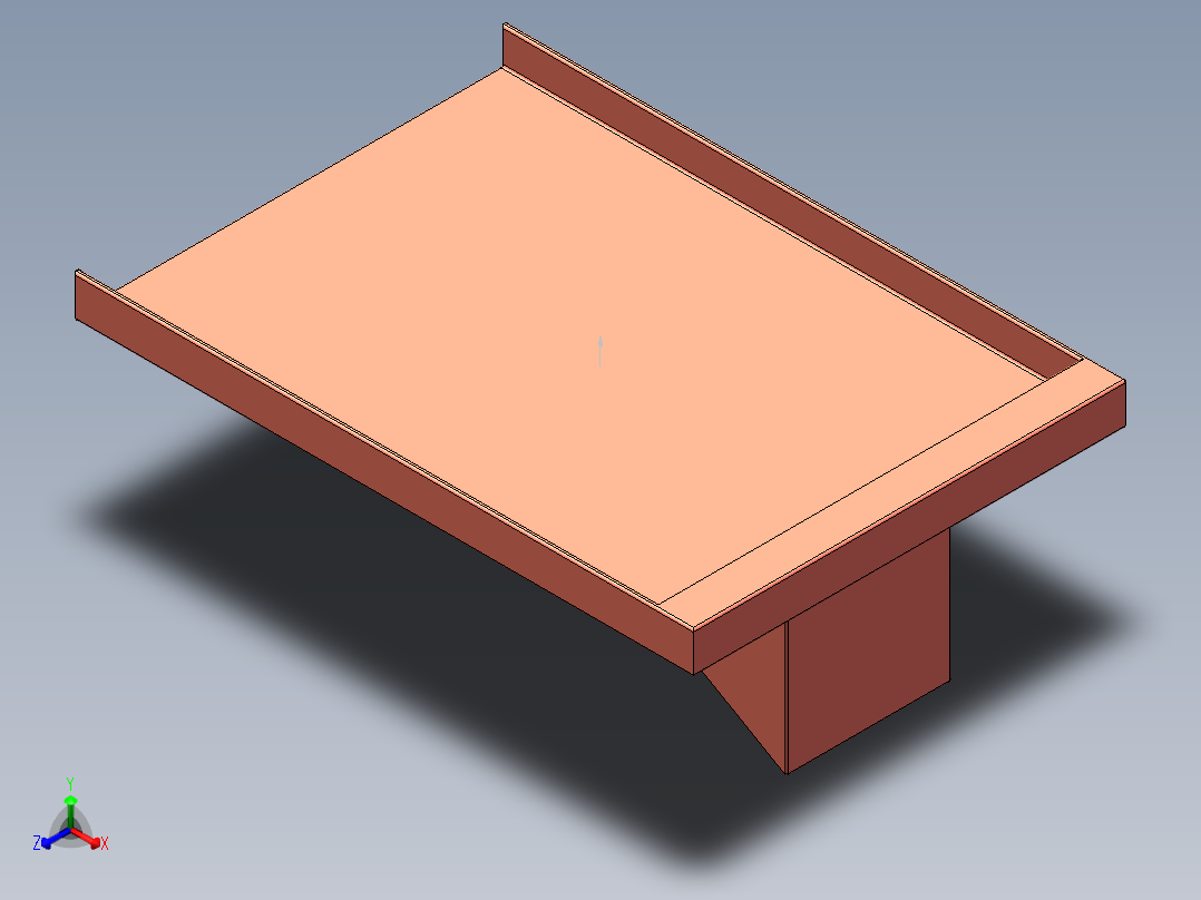 3D日历架模型正等轴测图