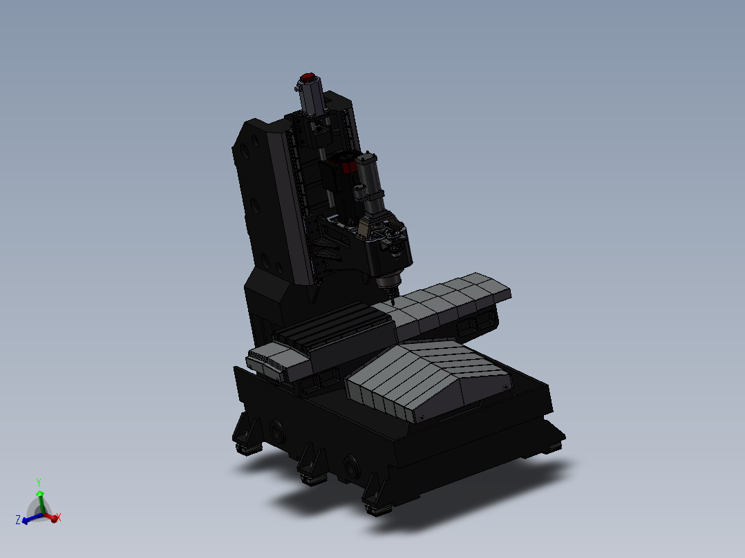 CNC<span style='color: red'>数控</span>主机<span style='color: red'>3d</span><span style='color: red'>图纸</span> BT40主轴机床<span style='color: red'>3d</span><span style='color: red'>图纸</span> 三轴<span style='color: red'>数控</span>加工中心<span style='color: red'>3d</span>模型