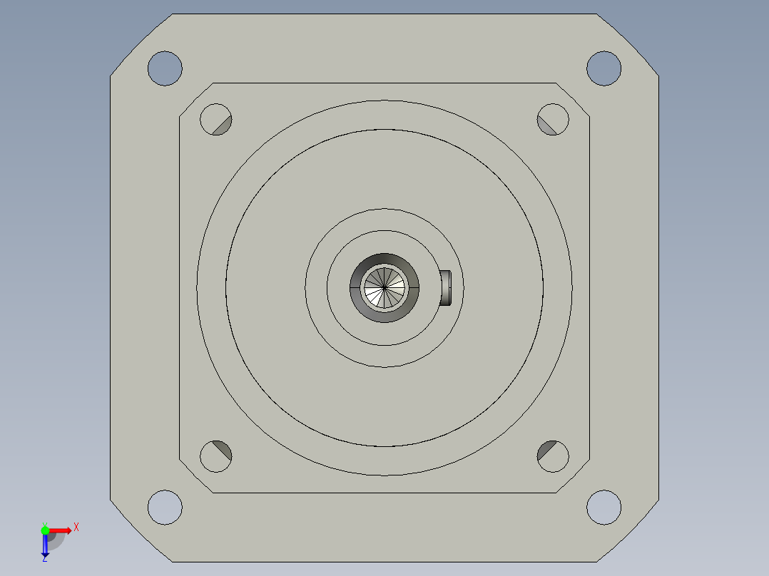 斜齿PGH142-L1 42-180-215-M14 LR83.STEP俯视图