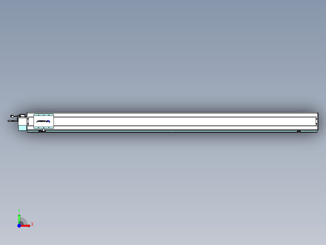 威洛博VBC同步带传动一无尘环境VBC14-L45-S2050-BLD-ZP40-C3前视图