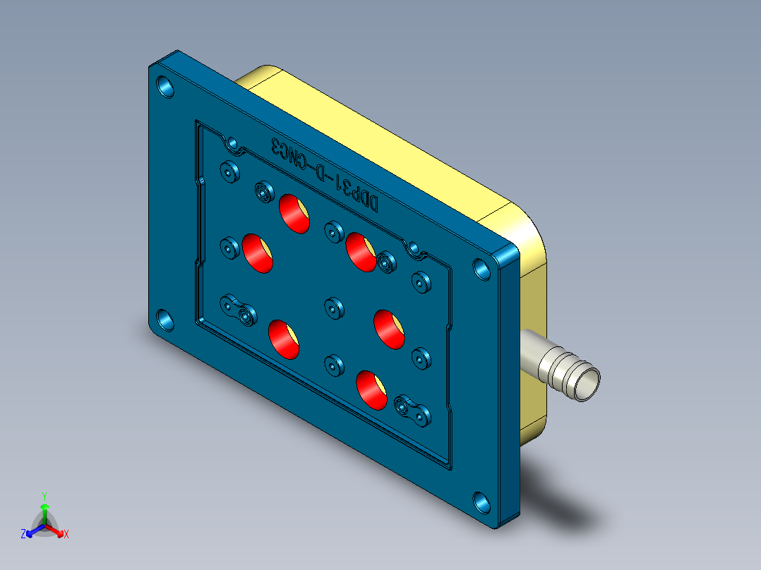 DDP31-D-CNC3-SheBian-180709正等轴测图