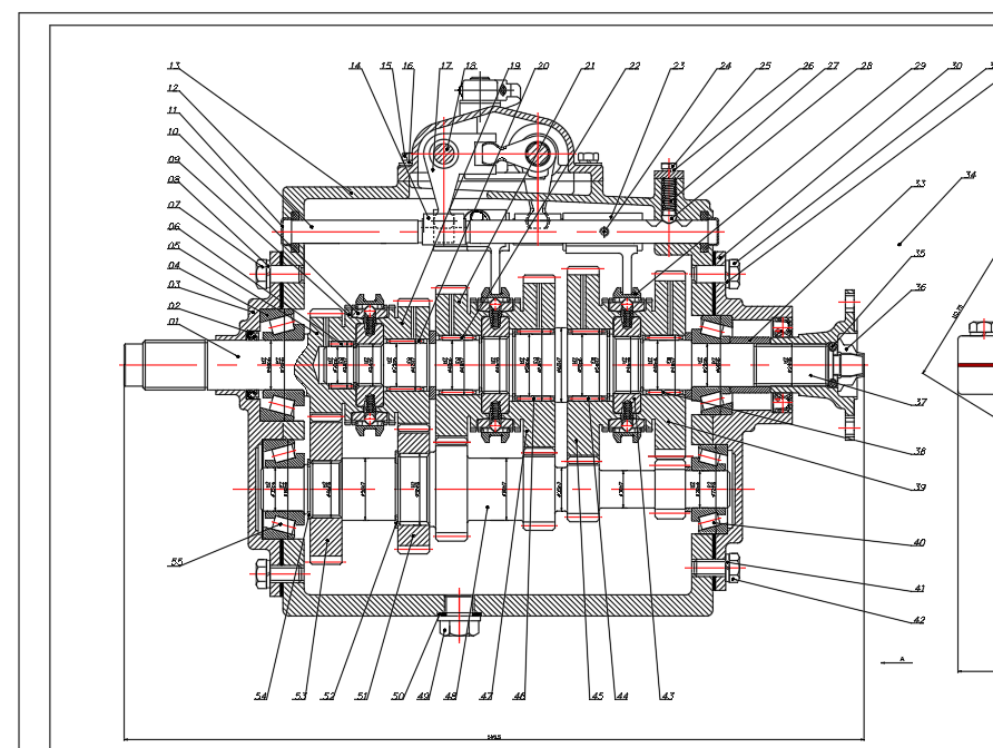 三轴式变速箱设计变速器614587===200