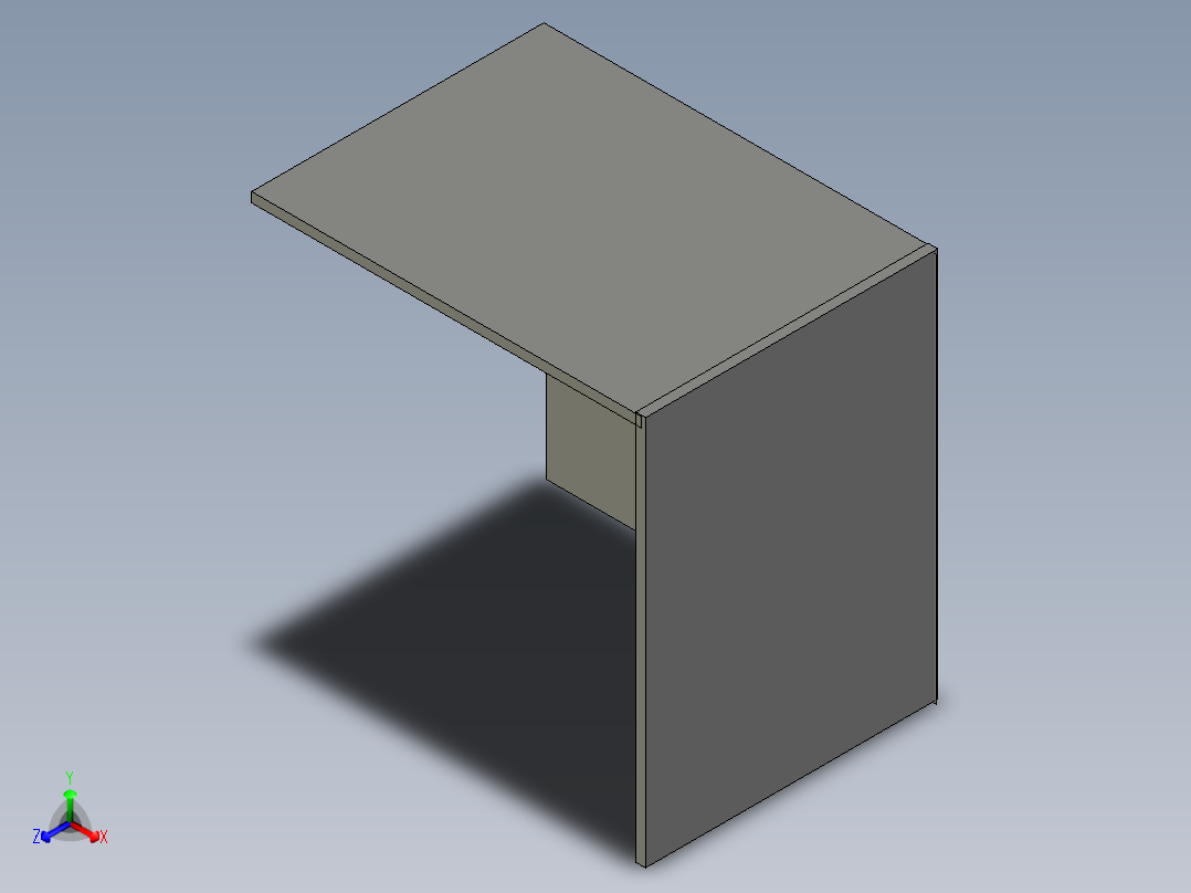超声波检查室正等轴测图